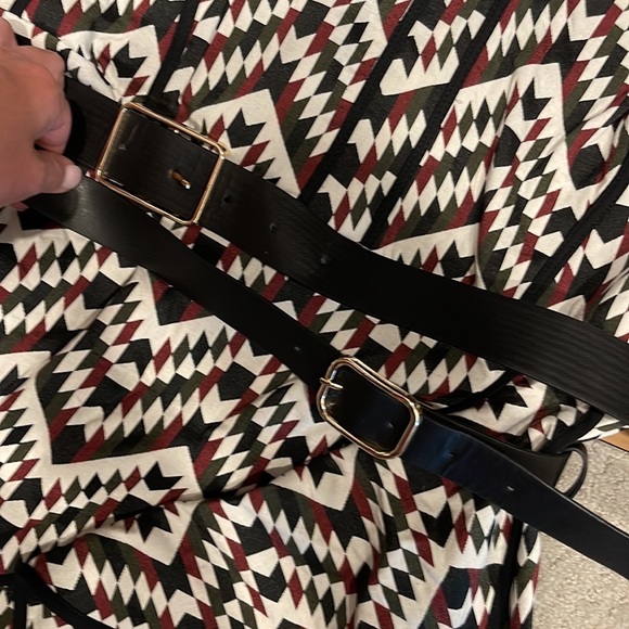 NWT Karen Millen Geo Jacquard Wrap Dress - Picture 4 of 9